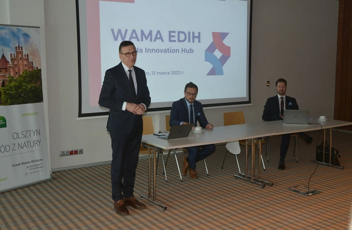 W Olsztynie zaprezentowano projekt WAMA Digital Innovation Hub.