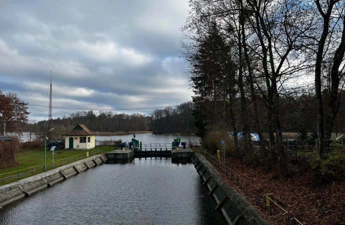 Śluza na Mazurach zostanie zmodernizowana.